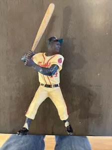 Hank Aaron Milwaukee Braves Hartland Figurine With Bat. Nice Condition - Picture 1 of 2