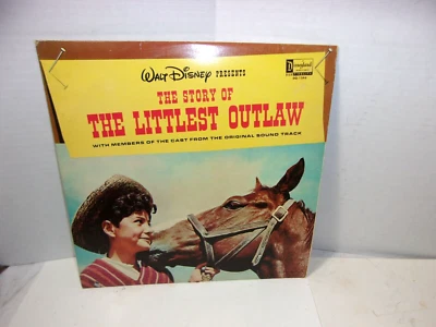 The Story Of The Littlest Outlaw Walt Disney 12" LP VG Vinyl Record Album - Image 1 of 4