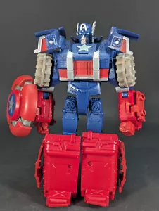 Transformers Marvel Crossovers Captain America complete Hasbro Hero Hummer - Picture 1 of 5