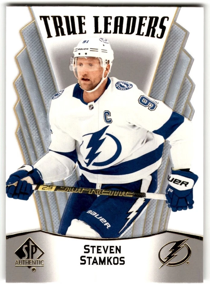 2021-22 SP Authentic True Leaders Steven Stamkos #TL-17 - Image 1 of 2