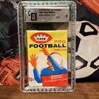 1962 Fleer Football 5 Cent Wax Pack Rare Gai 7 Nm Pack Tough