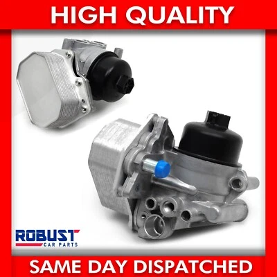 FOR FORD TRANSIT 2.2 FWD DIESEL OIL COOLER + OIL FILTER OIL BOWL HOUSING 2006+ON - Image 1 of 4