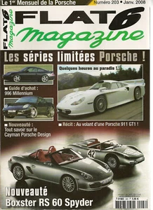 FLAT 6 203 PORSCHE 996 MILLENIUM CAYMAN S PORSCHE DESIGN EDITION 1 911 GT1 - Imagen 1 de 2