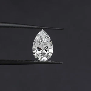 Pear Cut Lab Grown Diamond Loose For Her / 1.07 Carat Pear Cut Loose Diamond - Picture 1 of 9