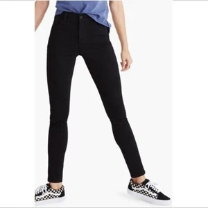 Madewell Roadtripper Vaqueros Ajustados Negros Elásticos Mujer Tobillo Nuevo 35 18W - Imagen 1 de 6