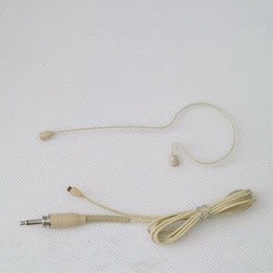 Pro Ear Headset Microphone for Wireless BletPack 3.5mm Lock Detachable Cable - Picture 1 of 4