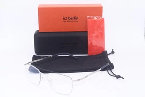 NEW IC! BERLIN MODEL LOTSO MARINE BLUE PEARL AUTHENTIC FRAMES EYEGLASSES 49-17 - Picture 1 of 4