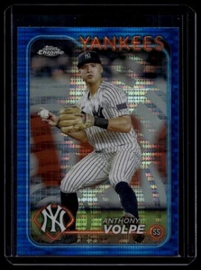 Anthony Volpe 2024 Topps Chrome #236 Blue Sonar Refractor /125 Yankees - Bild 1 von 2