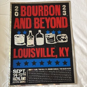 2023 Bourbon and Beyond Hatch Billy Strings Killers Festival Black Keys Poster - Bild 1 von 13