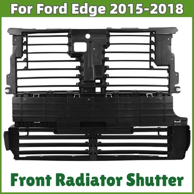 Conjunto de obturador de radiador para Ford Edge 2015-2018 16 17 2,0 L/2,7 L/3,5 L sin motor Foto 1 de 4