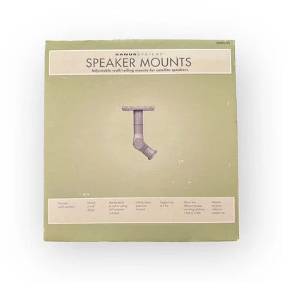 Speaker Mounts Sanus Systems Indoor/Outdoor Wall/Ceiling Model SWMs-01 - Image 1 of 2