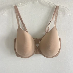 NEW Victoria's Secret T-Shirt Lightly Lined Full Coverage Bra sz 36DDD Nude - Picture 1 of 9