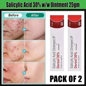 Salicylic Acid 30% Exfoliating Blemish Solution Anti-Acne Ointment - 2 PACK - Picture 1 of 8
