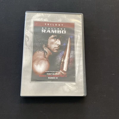 FIRST BLOOD / RAMBO: FIRST BLOOD PART 2 / RAMBO 3 (DVD) FREE SHIP - Image 1 of 4
