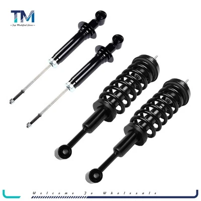 4 Front Rear Complete Struts Shocks For 2006-2010 Ford Explorer W/ Spring Mounts - Image 1 of 4