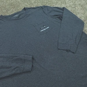 Vineyard Vines Shirt Herren 4XLT Langarmshirt Spellout Logo - Bild 1 von 10