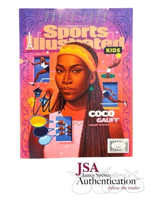 Coco Gauff Signed Paris 2024 Sports Illustrated For Kids Magazine ~ JSA COA - Image 1 of 2