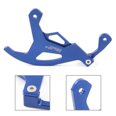 Rear Brake Disc Guard Blue For Yamaha YZ250F 2006-2017 YZ450F 2006-2017 Aluminum - Image 1 of 4