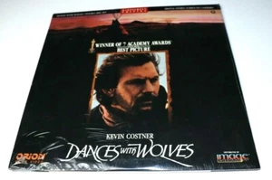 Dances With Wolves Laserdisc Orion Widescreen Kevin Costner 1991 NEW SEALED - Picture 1 of 3