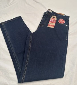 NWT Levis 502 Blue Jeans Boys Size 20 Reg 30x30 Regular Fit Tapered Leg Stretch - Picture 1 of 7