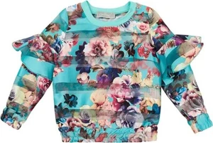 Kids Girls Hoodies Sweatshirt Pullover Tops Cute Sweaters [Size L / 11 Yrs] - Picture 1 of 3