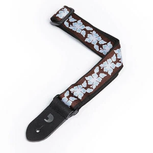 D'Addario 1.5" Nylon Comfortable Secure Ukulele Strap with Aloha Flowers, Uke - Picture 1 of 3