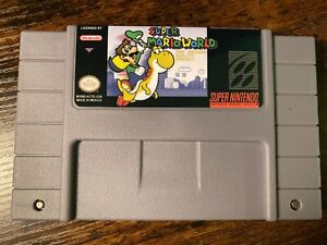 Super Mario World Second Reality Project SNES 16-Bit Game Cart USA NTSC Engl Rom