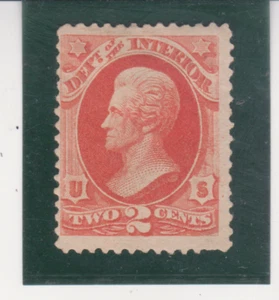US Scott #O16 Mint Hinged  VF+ Official Dept. of the Interior Cat $70. - Picture 1 of 2