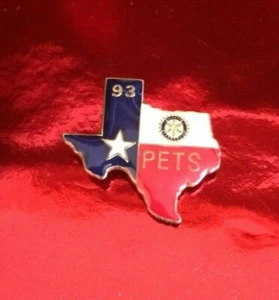 Rotary International 1993 HAUSTIERE TEXAS PIN - Bild 1 von 3