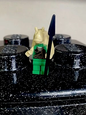 Lego Gungan Soldier Minifigura Star Wars 7115 Episodio I Lanza sw0013 figura de patrulla Foto 1 de 3