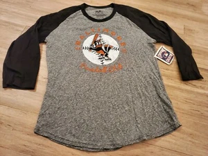 Nwt Baltimore Orioles MLB Logo L raglan T-Shirt L Cal Ripken Jr. Jersey HOF - Picture 1 of 9