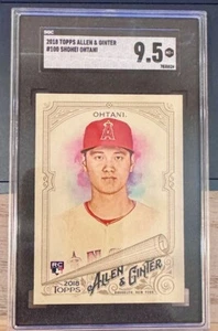 2018 Topps Allen & Ginter Shohei Ohtani Rookie RC #100 SGC 9.5 Angels M+ - Picture 1 of 2