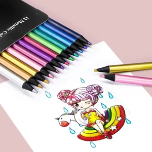 12 Colors Drawing Sketching Pencils Painting Pencil - Picture 1 of 9
