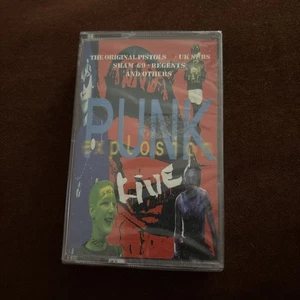 PUNK EXPLOSION LIVE - Cassette - NEW SEALED - X RAY SPEX / UK SUBS / SEX PISTOLS - Picture 1 of 2