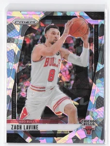 2024-25 Panini Prizm Zach LaVine #192 Ice Prizm Chicago Bulls - Picture 1 of 2
