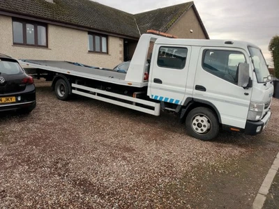 7.5 ton recovery truck low miles long MOT  fuso canter tilt and slide - Image 1 of 4