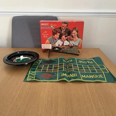 Vintage Merit Popular Roulette Game 1966 J&L Randall Made In England - Image 1 of 4