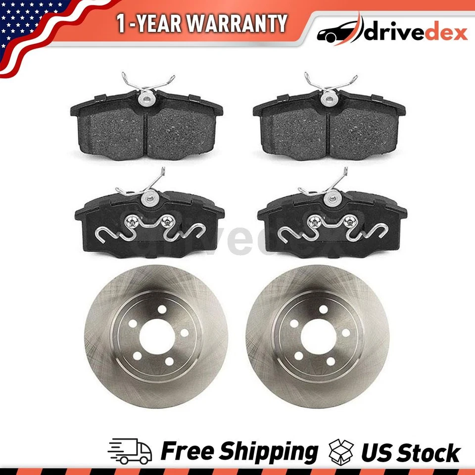 Rotores delanteros pastillas de freno semimetálicas para Volkswagen Pointer Truck 2000 2001_DV Foto 1 de 4