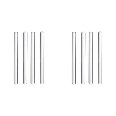 8Pcs 6.5Inch Acrylic Rolling Pin Clear Clay Rolling Pins Fondant Rolling3575 - Bild 1 von 4