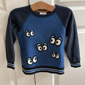 Genuine Kids By Oshkosh 5T Blue Eyes Sweatshirt - Picture 1 of 4