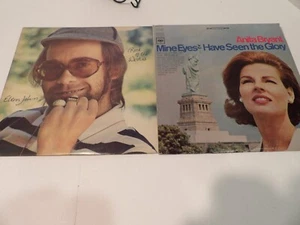 ELTON JOHN/ANITA BRYANT VINTAGE VINYL LP 2 RECORD LOT - Picture 1 of 16