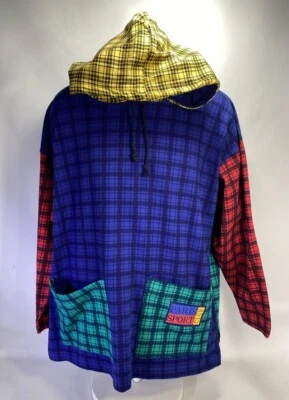 Retro Años 90 Paris Sport Club Jersey Multi-Sudadera con Capucha Talla Única -Grande. EE. UU. Foto 1 de 4