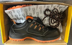 Black Hammer BH-9007 Safety Boots Composite Toe Cap Work Shoes Trainers Size 9 - Picture 1 of 5