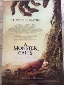 PÓSTER de la película original D/S de A Monster Calls 27x40 - Imagen 1 de 1
