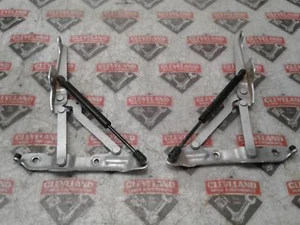 2010-2015 Chevrolet Camaro SS OEM LH RH Decklid Trunk Hinges & Shocks Silver - Picture 1 of 2