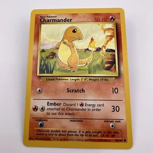 BASE SET Charmander 46/102 MINT 1999 Pokemon Card - Picture 1 of 10