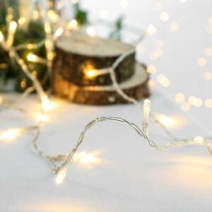 3m Indoor Plug In Bedroom Fairy String LED Lights Clear Cable | Party Christmas