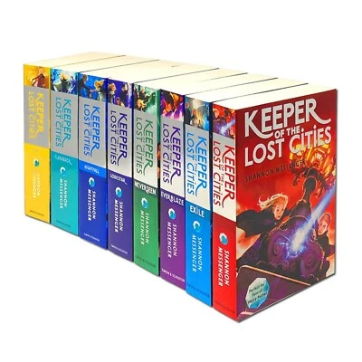Keeper of the Lost Cities Series Volume 8 Books Collection Set Exile, Everblaze - Image 1 of 2