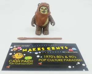 1984 Vintage Kenner Star Wars ROTJ Ewok Wicket Warrick Complete w/ Spear - Rare! - Picture 1 of 2
