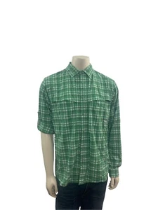 Mountain Khakis Men’s Size M Long Roll Tab Sleeve Plaid Button Down Shirt - Picture 1 of 5